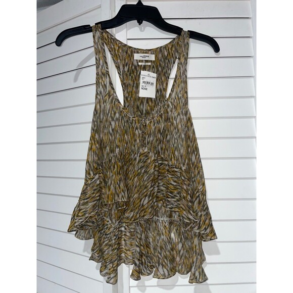 Isabel Marant Slimea Ruffled Babydoll Tank Top size 36/S US NWT - Picture 3 of 9